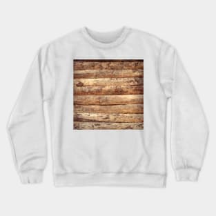 primitive woodland western country log cabin firewood Crewneck Sweatshirt